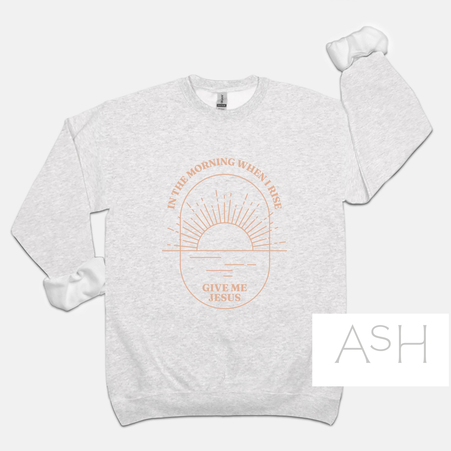 Give Me Jesus: Worship Lyrics Crewneck
