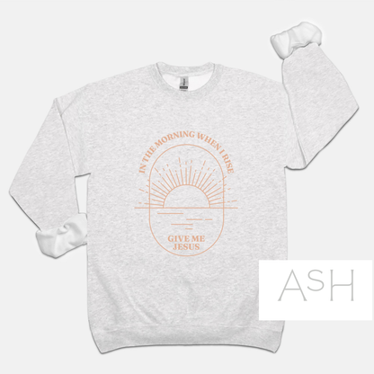 Give Me Jesus: Worship Lyrics Crewneck