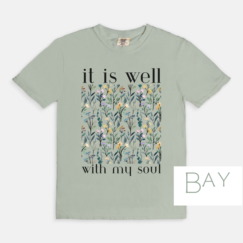 It Is Well: Christian Hymn T-Shirt