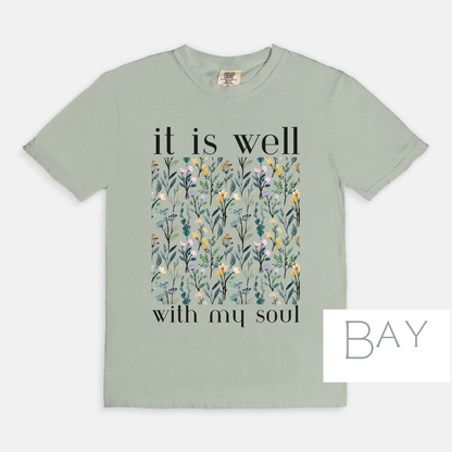 It Is Well: Christian Hymn T-Shirt
