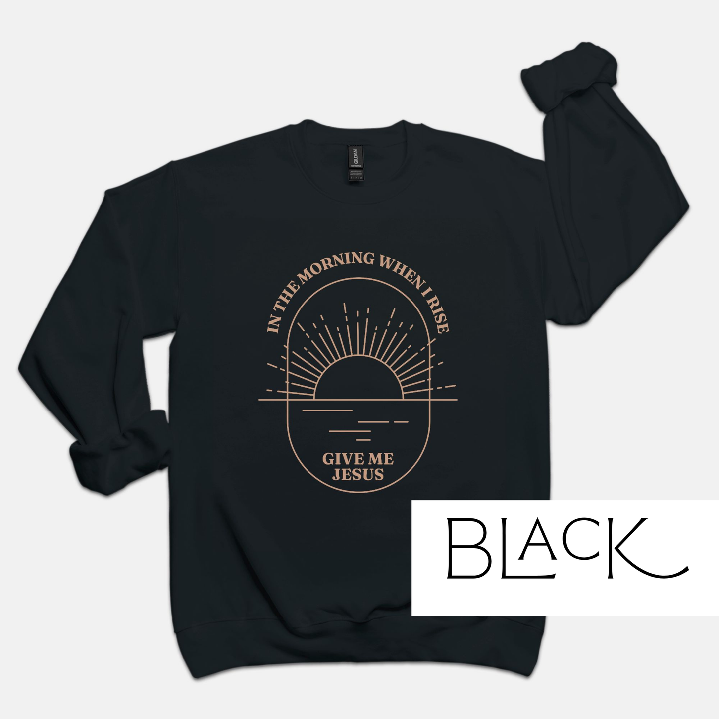 Give Me Jesus: Worship Lyrics Crewneck