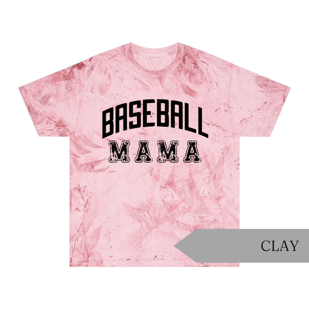 Baseball Mama Color Blast T-Shirt