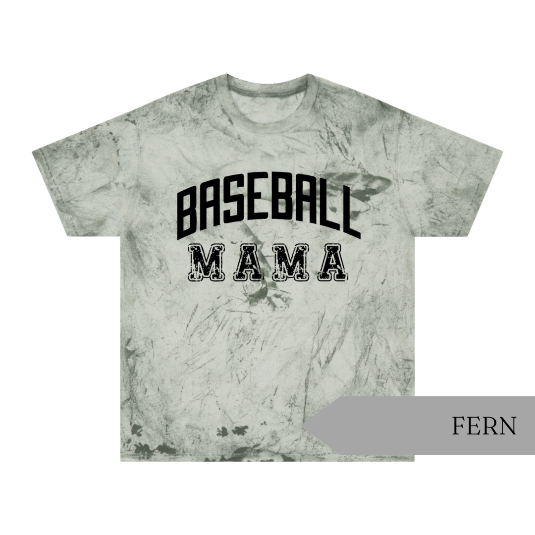 Baseball Mama Color Blast T-Shirt