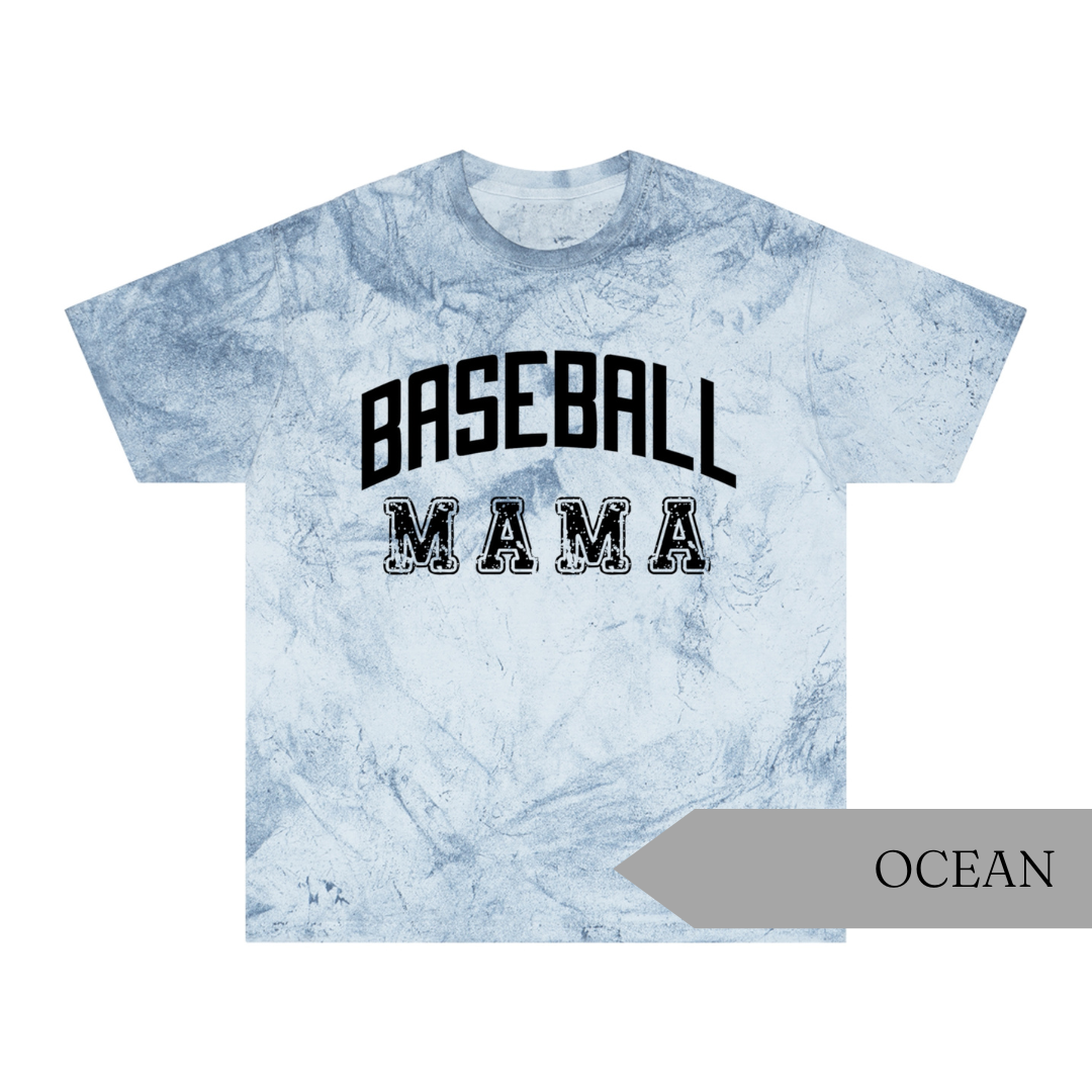 Baseball Mama Color Blast T-Shirt