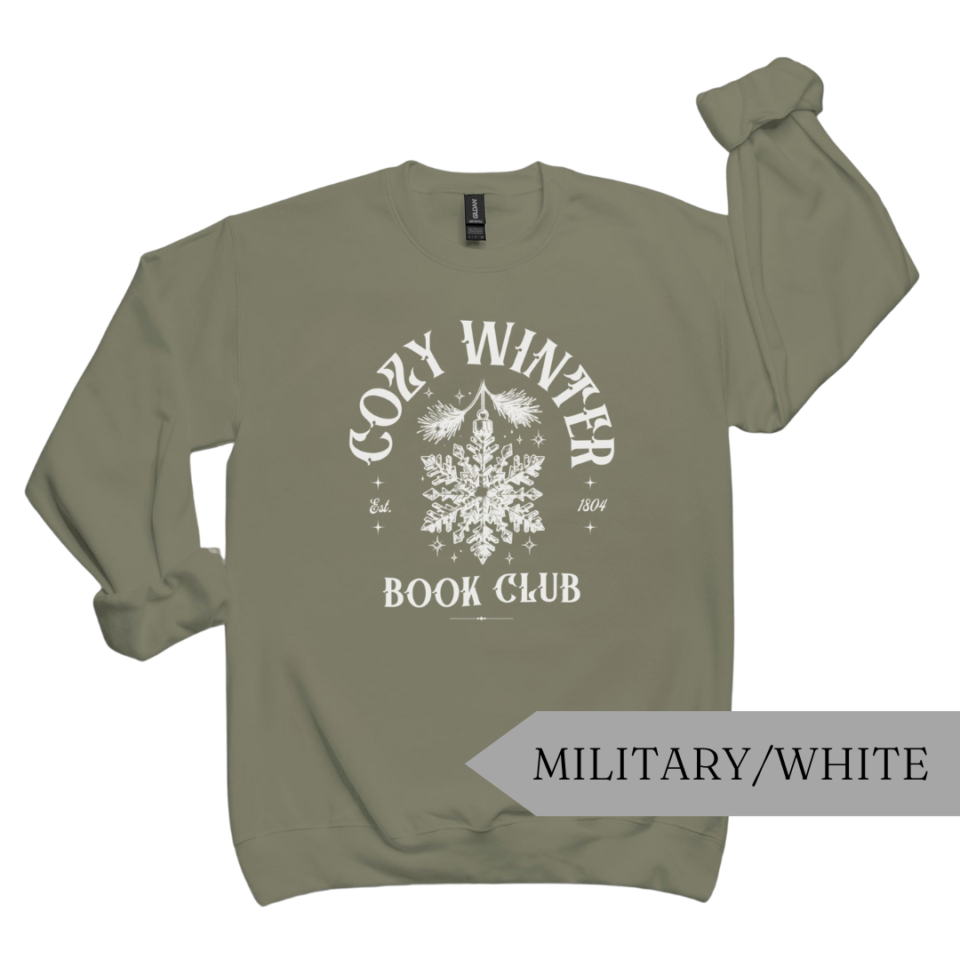 Winter Book Club Crewneck Sweatshirt