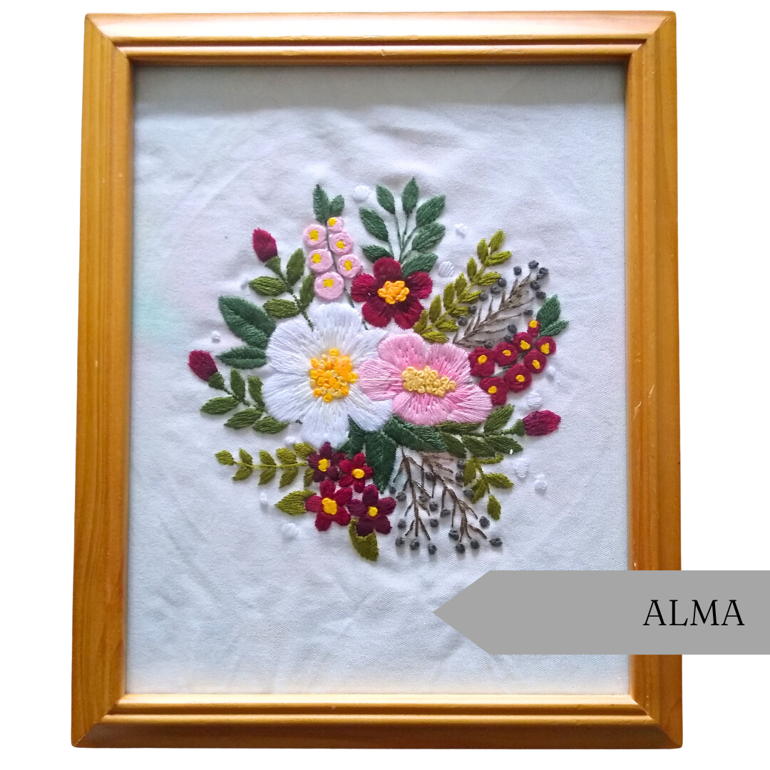 Cottagecore Embroidered Wall Art