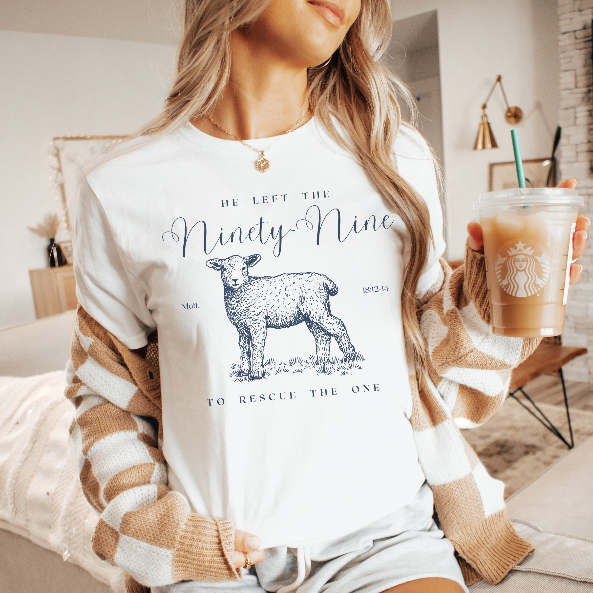 Leave the Ninety-Nine: Bible Verse T-Shirt