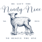 Leave the Ninety-Nine: Bible Verse Hoodie