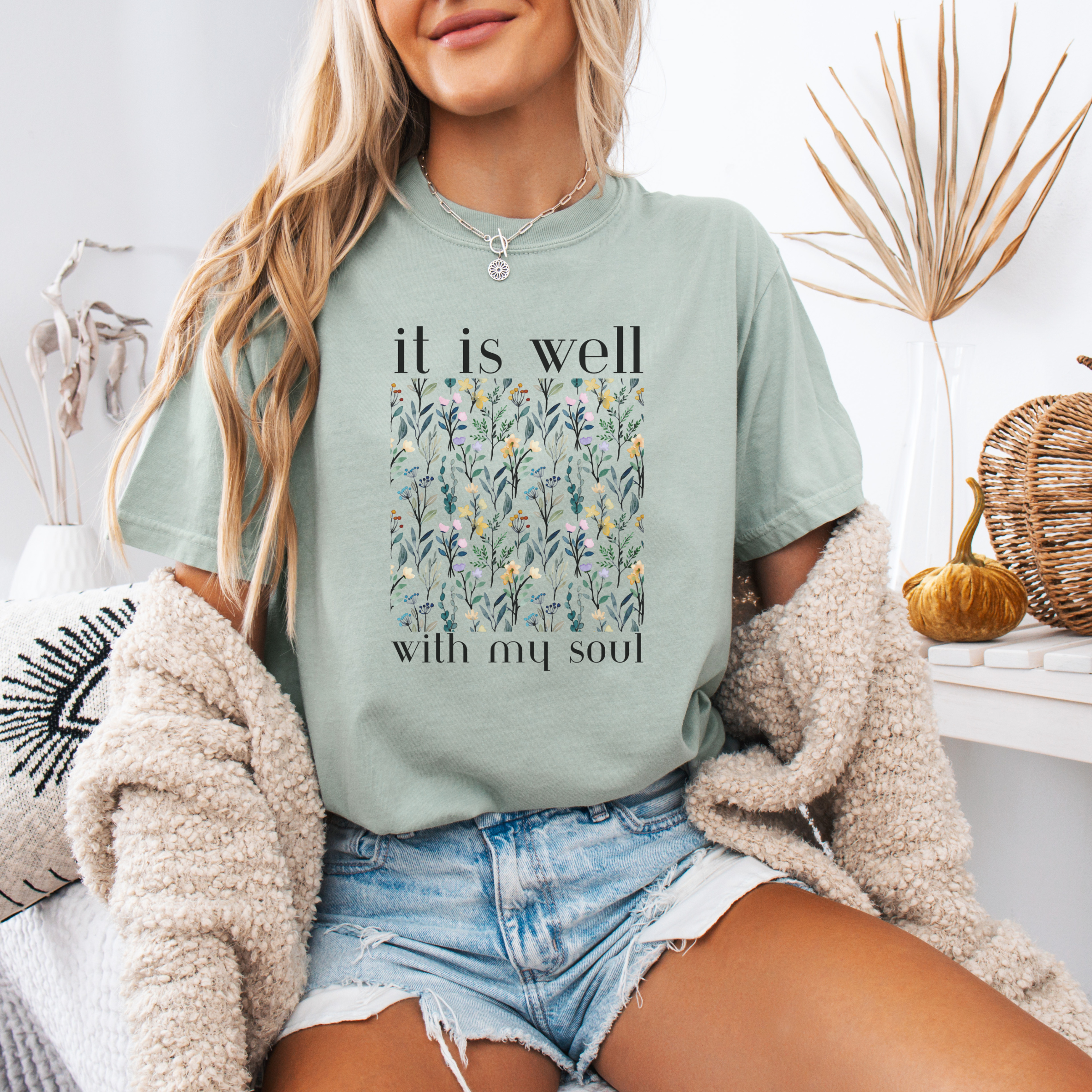 It Is Well: Christian Hymn T-Shirt
