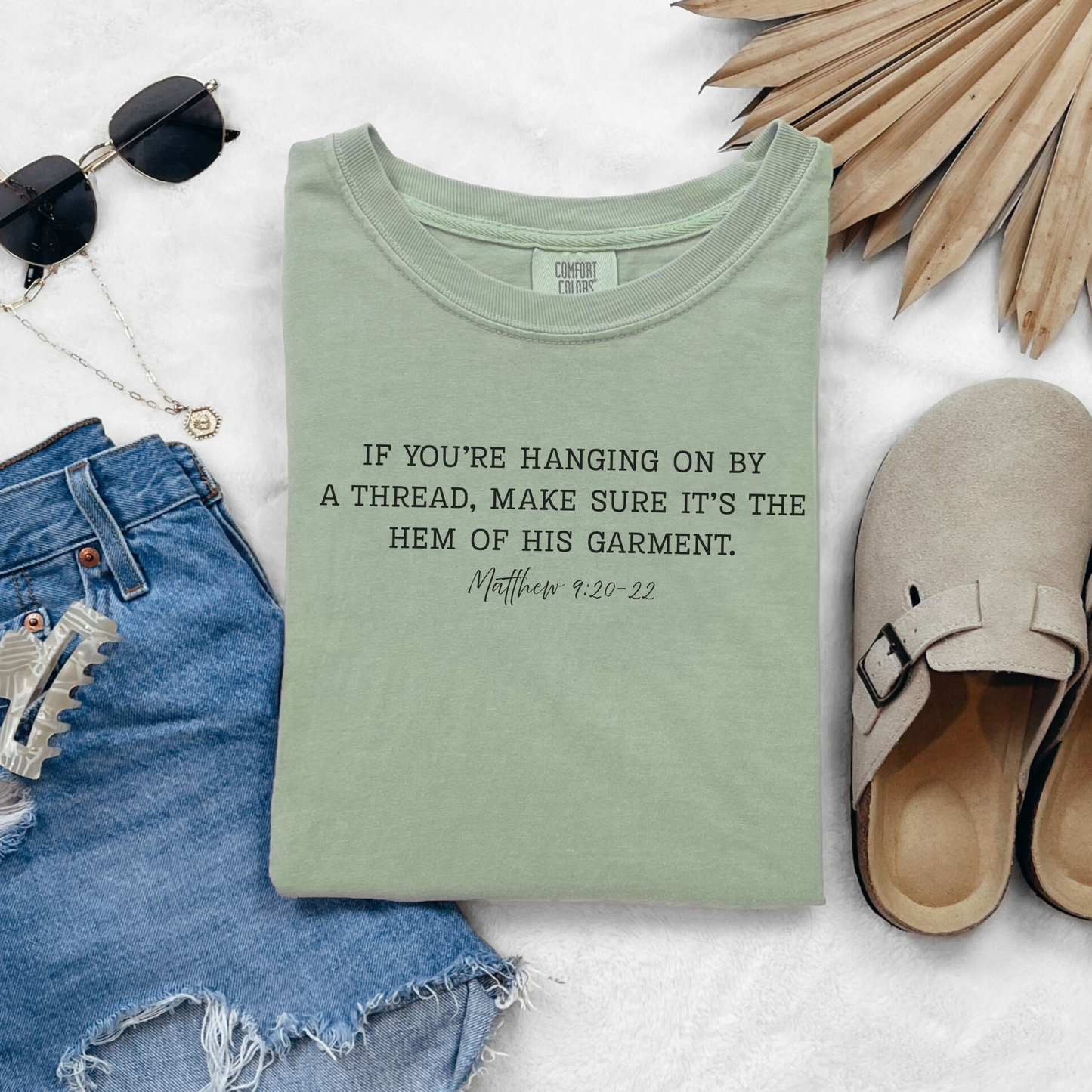 Hem of His Garment: Bible Verse T-Shirt