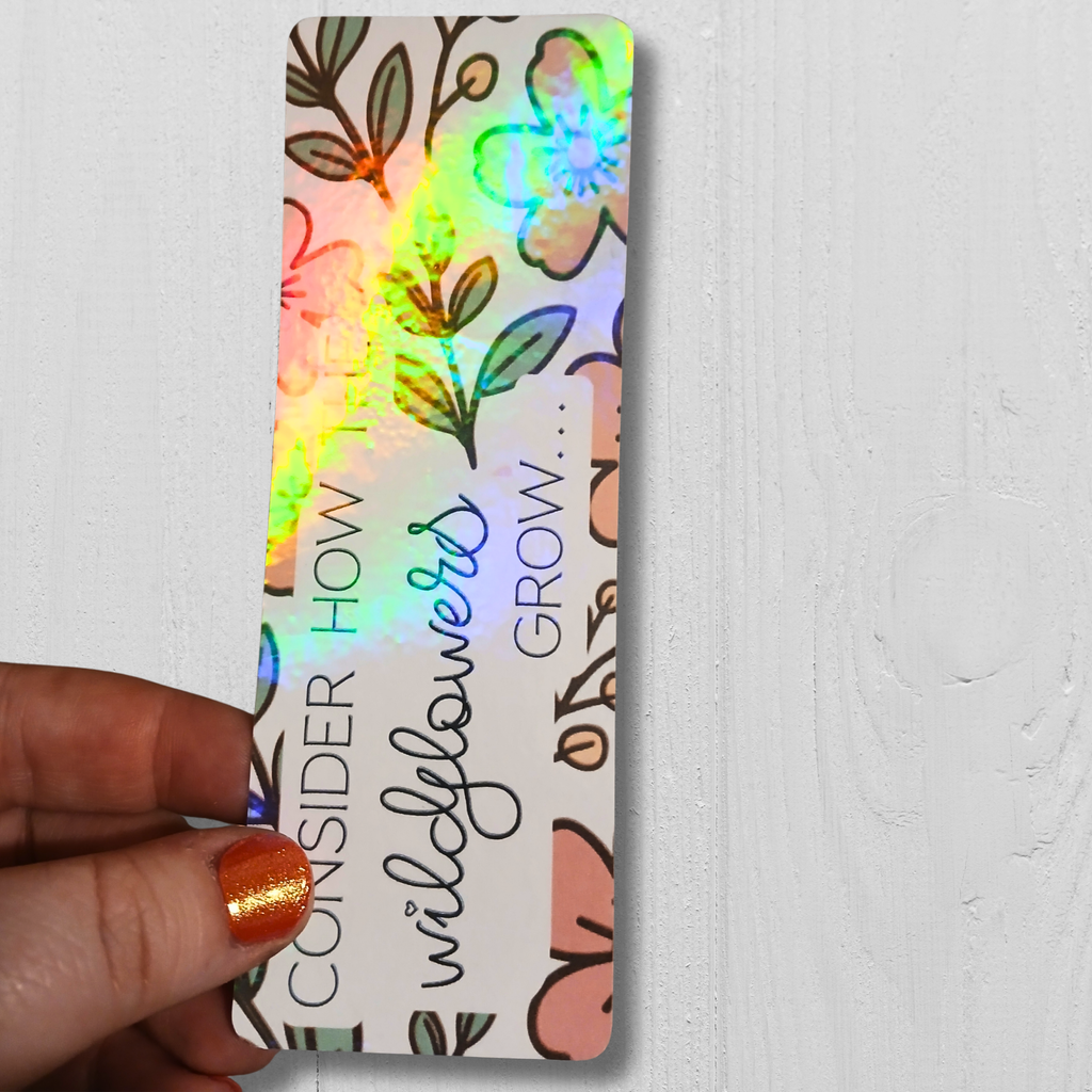Consider the Wildflowers Bookmark (Spring26 Collection)