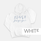 Growing in Grace: Christian Quote Hoodie
