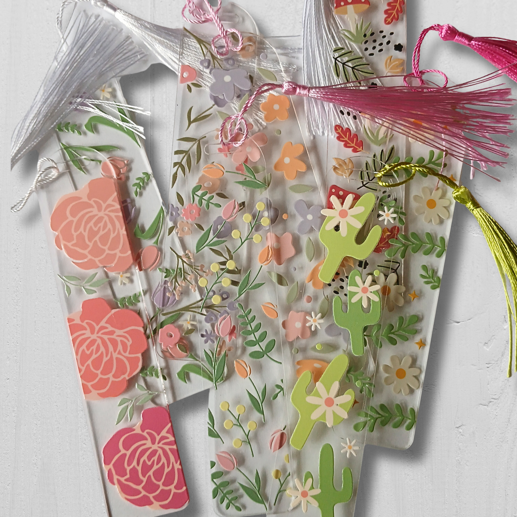Spring Acrylic Bookmarks (Spring26 Collection)