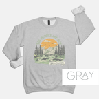 New Mercies: Bible Verse Outdoorsy Crewneck