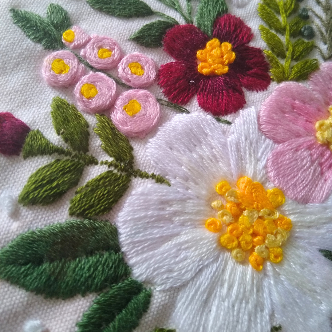 Cottagecore Embroidered Wall Art