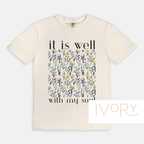 It Is Well: Christian Hymn T-Shirt