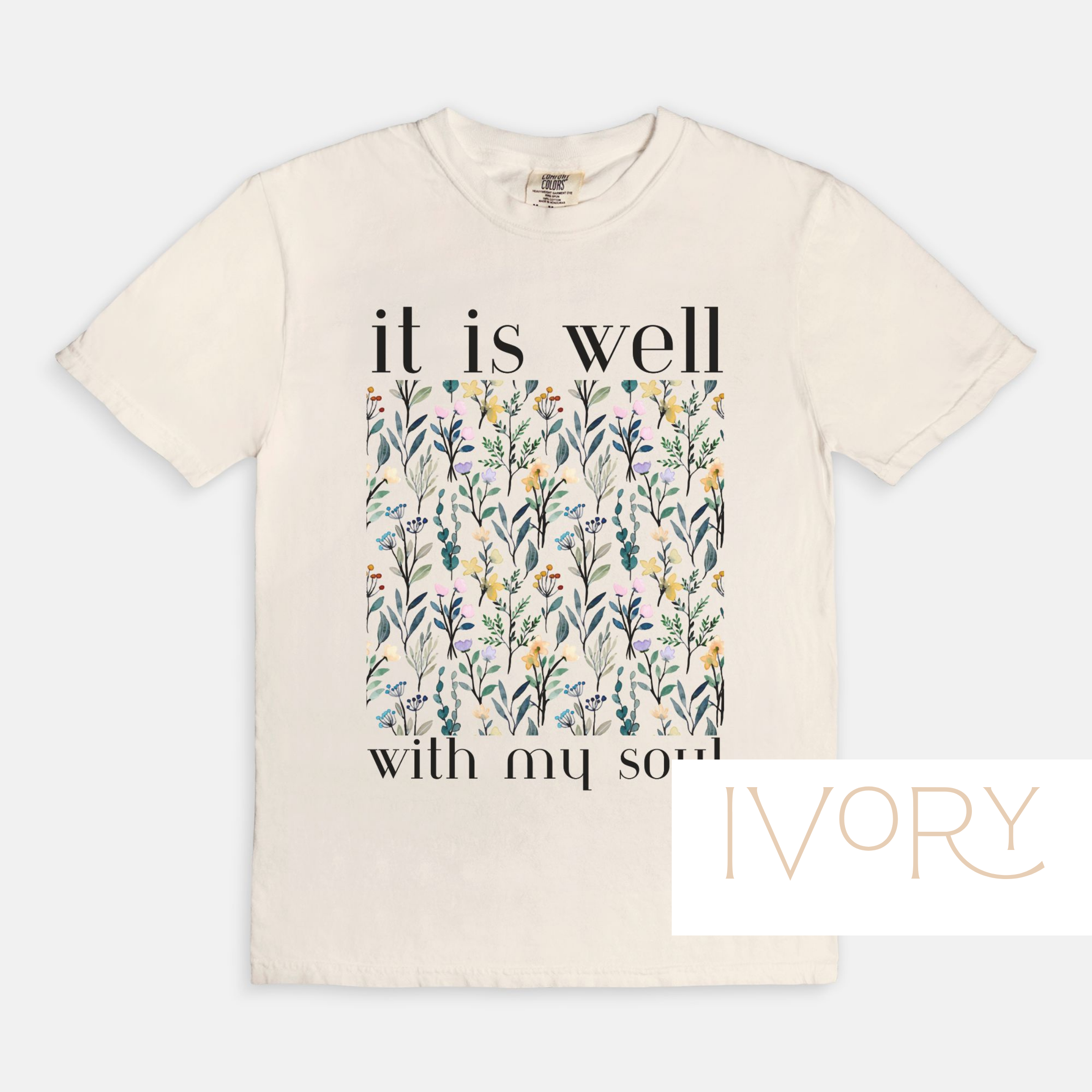 It Is Well: Christian Hymn T-Shirt