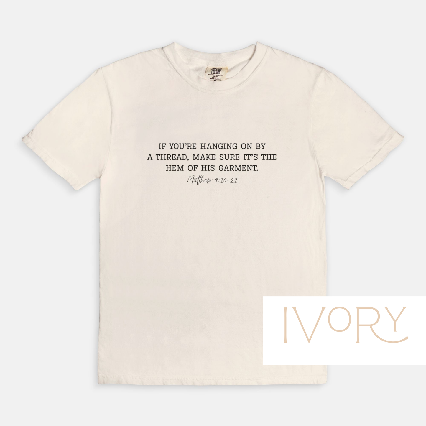 Hem of His Garment: Bible Verse T-Shirt