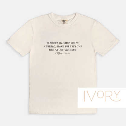 Hem of His Garment: Bible Verse T-Shirt