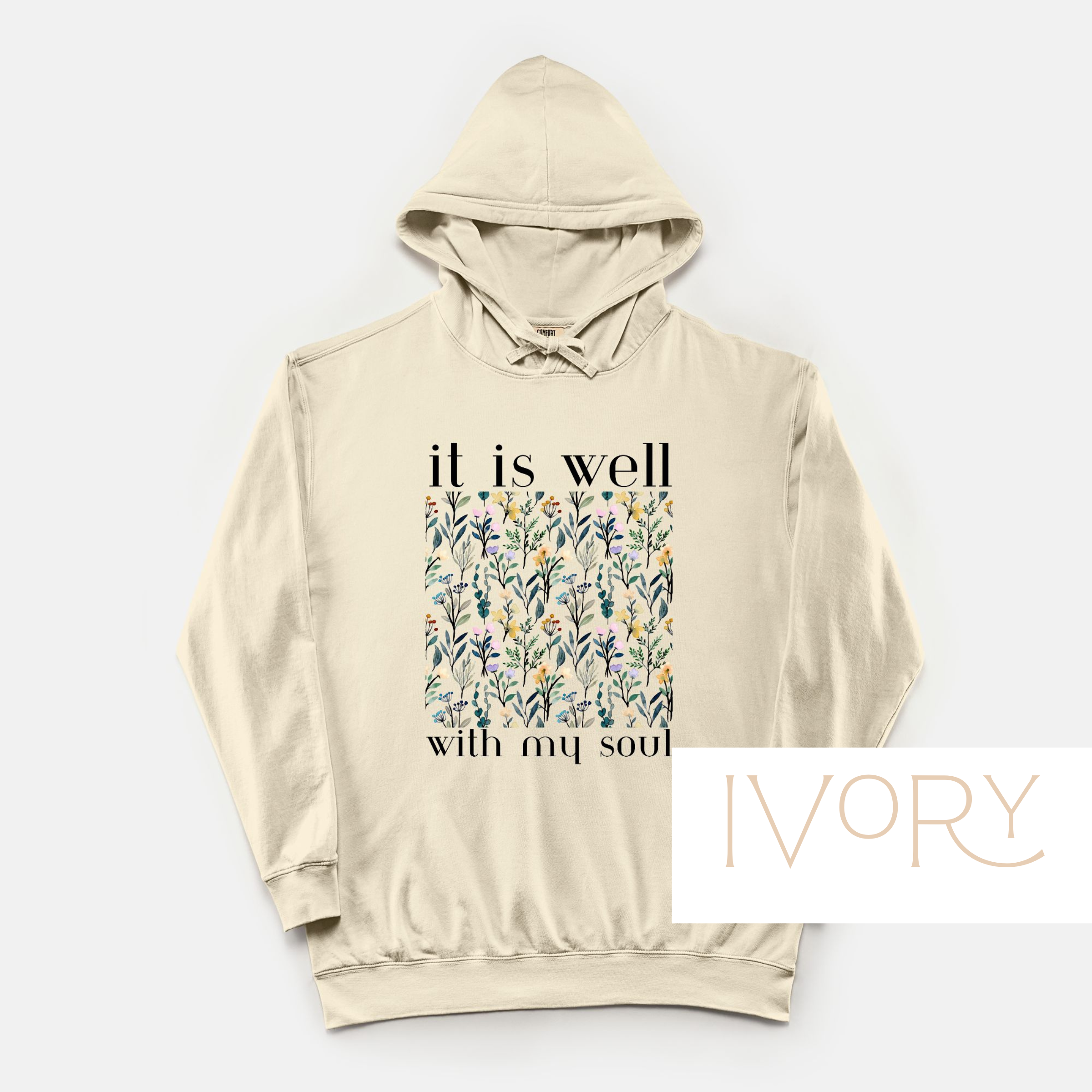 It Is Well: Christian Hymn Hoodie