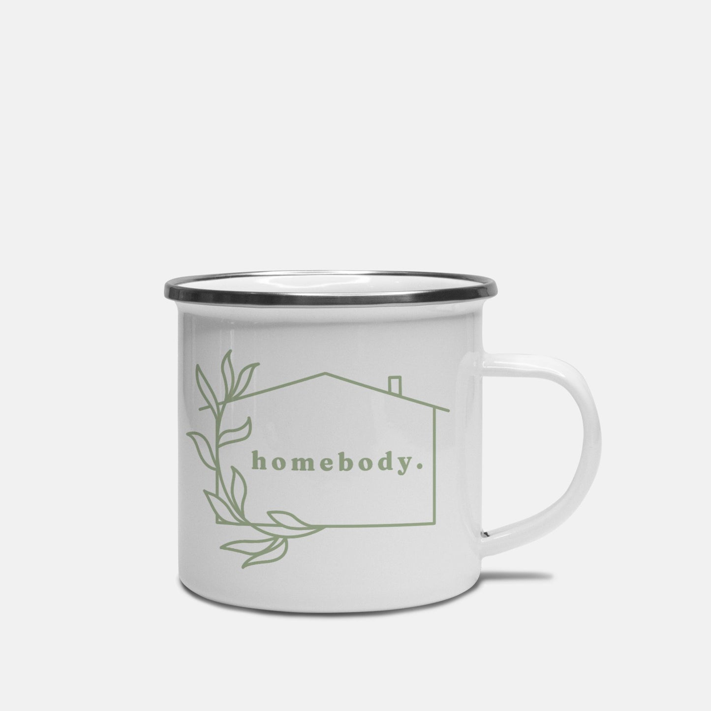 Homebody Silver Camp Mug