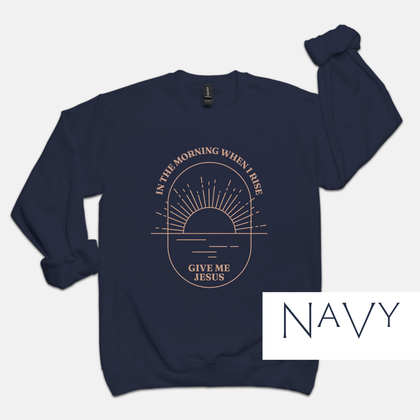 Give Me Jesus: Worship Lyrics Crewneck