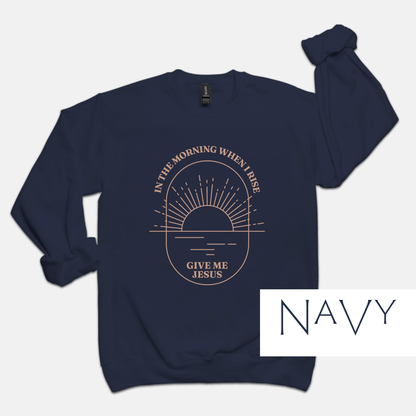 Give Me Jesus: Worship Lyrics Crewneck