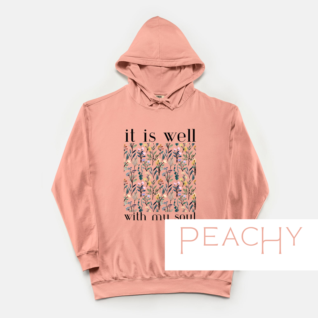 It Is Well: Christian Hymn Hoodie