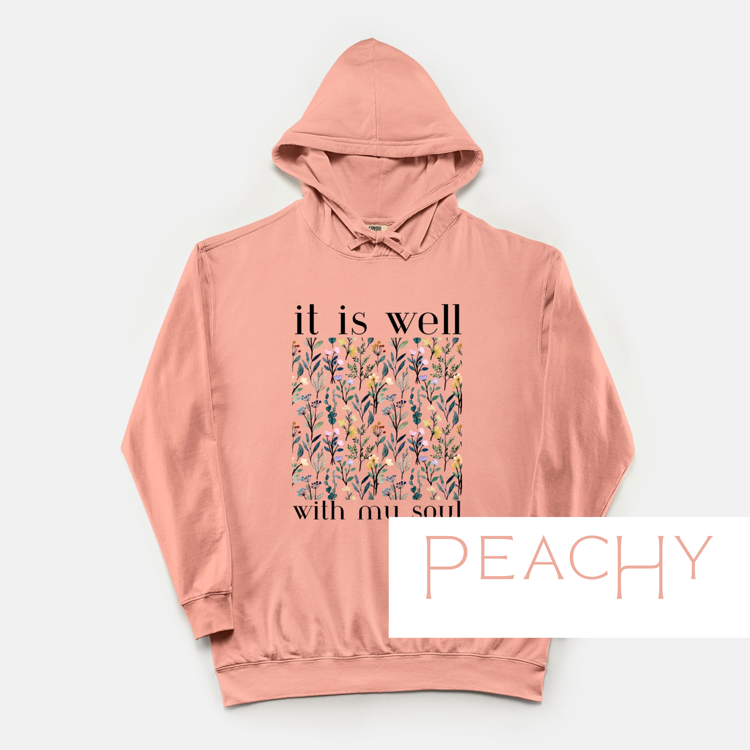 It Is Well: Christian Hymn Hoodie