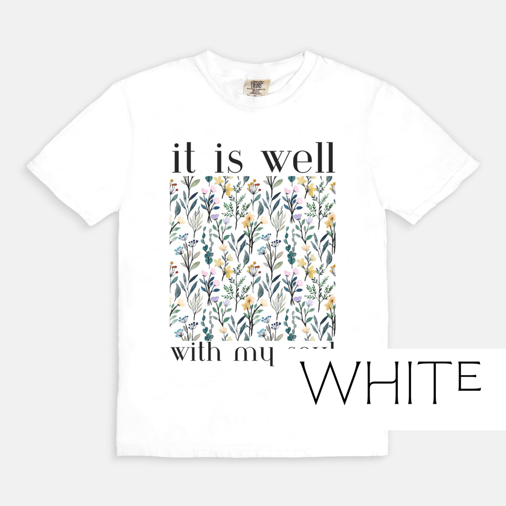 It Is Well: Christian Hymn T-Shirt