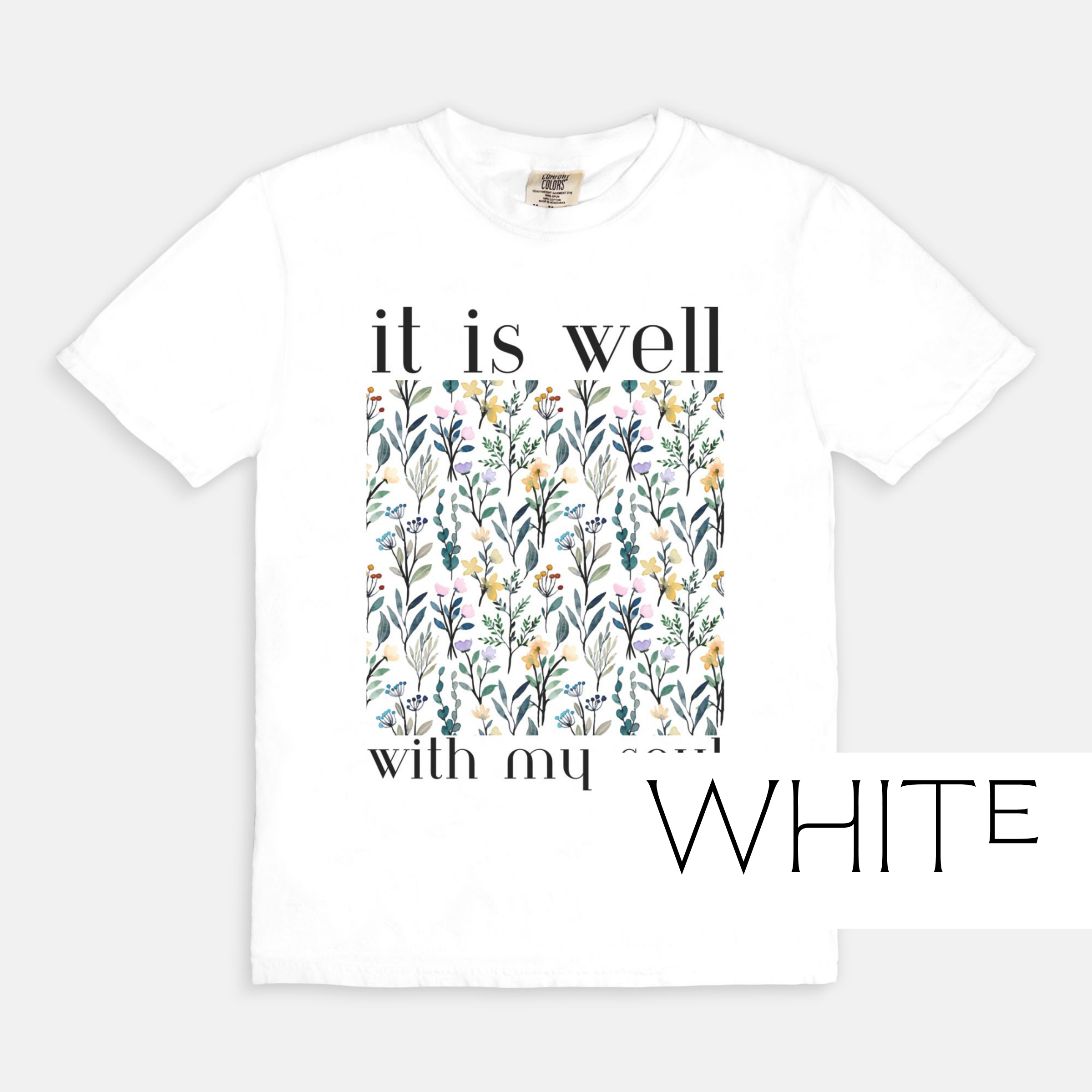 It Is Well: Christian Hymn T-Shirt